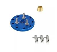 NexusDrive Set di Campane della Frizione volano in Metallo 4142 4146 3281 Compatibile con 1 a 10 Modelli RC Auto Modelli TRX Accessori per aggiornare Le Parti Accessori(Blue)