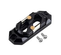 NexusDrive Simulazione dei raccordi in metallo per argani elettrici per 1/10 1/8 RC Model Crawler Crawler Upgrade Compatibile con vari veicoli di controllo remoto(Black)