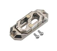 NexusDrive Simulazione dei raccordi in metallo per argani elettrici per 1/10 1/8 RC Model Crawler Crawler Upgrade Compatibile con vari veicoli di controllo remoto(Silver)