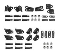 NexusDrive Sospensione a molla a foglia d'acciaio Set posteriore anteriore con alette di sollevamento per 1 a 14 parti di upgrade 'auto modello RC Modello RC Compatibili con vari marchi