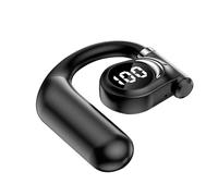 Nexusectar Cuffie wireless a orecchio aperto, auricolari singoli wireless, auricolari aperti a orecchio singolo, display digitale per orecchio singolo, comodi da indossare, connettività istantanea per