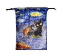 Nexusectar Custodia per tarocchi, 13 x 18 cm, con coulisse, per riporre i gioielli, per la maggior parte degli appassionati di carte da gioco di dimensioni standard, C, Refer to description, Unisex