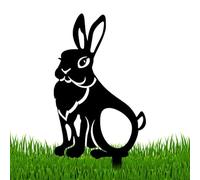 Nexusectar Decorazioni Da Giardino Di Coniglio, Decorazioni Da Giardino Coniglio All'aperto - Giocatore Di Animale, Sculture Da Giardino E Statue, Di Coniglio per Letto Di Fiori