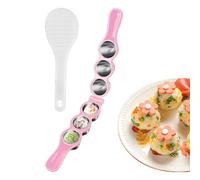 Nexusectar Materiale Di Qualità Alimentare Forma Per Formatori Di Riso - Formaa Di Sushi Realizzato In Acciaio Inossidabile 304 - Fale Per Baller Di Riso Fai -da -da -te Stampo Per La Produttore