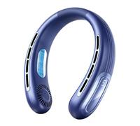 Nexusectar Neck Fan Portable Bladeless Quiet 5 Speeds Rechargeable