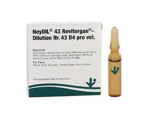 NeyDil No.43 D4 pro vet. ampoules 5x2ml