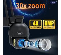 Neye3c 8mp 4k WiFi Telecamera PTZ Zoom 30X Telecamera esterna emisferica ad alta velocità AI Motion Detection P2P Telecamera di sicurezza CCTV