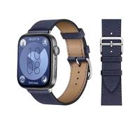 NEYENS Loop retrò per Huawei Watch Fit 3 cinghia italiano cinghia in pelle in pelle cinghia di ricambio rapido Cintura di orologi Correa per Huawei Fit 3 Fit 2 Watch Band(Dark navy 21,Fit 2)