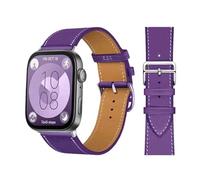 NEYENS Loop retrò per Huawei Watch Fit 3 cinghia italiano cinghia in pelle in pelle cinghia di ricambio rapido Cintura di orologi Correa per Huawei Fit 3 Fit 2 Watch Band(Purple 20,Fit 2)