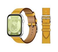 NEYENS Loop retrò per Huawei Watch Fit 3 cinghia italiano cinghia in pelle in pelle cinghia di ricambio rapido Cintura di orologi Correa per Huawei Fit 3 Fit 2 Watch Band(Amber 11,Fit 3)