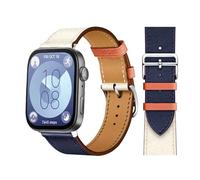 NEYENS Loop retrò per Huawei Watch Fit 3 cinghia italiano cinghia in pelle in pelle cinghia di ricambio rapido Cintura di orologi Correa per Huawei Fit 3 Fit 2 Watch Band(Indigo Craie 09,Fit 3)