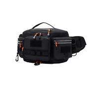 NEYENS Marsupio da campeggio da viaggio per uomo ciclismo escursionismo sport all'aperto Crossbody Molle cintura tattica pesca marsupio, Nero , Taglia unica