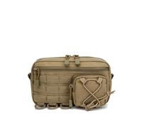 NEYENS Marsupio da uomo in vita Molle Accessori Borsa da cintura Borsa mobile per arrampicata multifunzionale Campeggio Attrezzo maschile Attrezzatura Escursionismo Hip Bag Pouch, cachi, Taglia unica