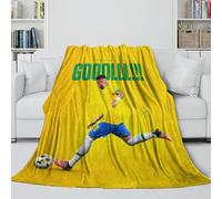 Neymar Coperta Flanella - Calcio Coltre Morbida Per Bambini Adulti - Viaggi Campeggio Biancheria Da Letto Soggiorno Decoro - Compleanno Natale Nozze Regalo 60x80inch(150x200cm)