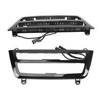 Neyoi Pannello decorativo per la console centrale con pannello LED per climatizzatore e luce ambientale, compatibile con BMW-F30 F31 F35 F32 F33 F36 F80 F82 F83