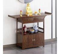 NEYTIIR Mobiletto For Altare Buddista, Altare For La Preghiera, Supporto For Preghiera Del Santuario Buddista, Tavolo Con Contenitore, Tavolo For Offerte Con Piedistallo