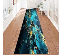 NEYTIIR Tappeto Camera Da Letto A Marmo, Tappeti Design Di Trama Di Moda Chic, Tappetone Antimacchia - Per Decor Del Pavimento Del Soggiorno(D,60x300cm)