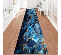 NEYTIIR Tappeto Camera Da Letto A Marmo, Tappeti Design Di Trama Di Moda Chic, Tappetone Antimacchia - Per Decor Del Pavimento Del Soggiorno(A,80x150cm)