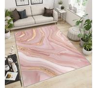 NEYTIIR Tappeto Moderno Lavabile Per La Camera Dei Bambini, Il Soggiorono, La Hall, La Moquette Lavabile In Lavatrice, Mosaico, Geometrico, Antiscivolo(Liquid Marble,150 x 200 cm)