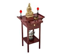 NEYTIIR Tavolino For Puja, Supporto For Altare Del Giorno Dei Morti, Panca For Preghiera Cinese, Tavolo For Puja In Bambù Naturale Con Cassetto, For Soggiorni(60x120cm)