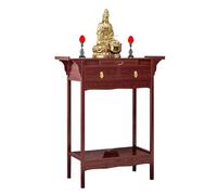 NEYTIIR Tavolino For Puja, Supporto For Altare Del Giorno Dei Morti, Panca For Preghiera Cinese, Tavolo For Puja In Bambù Naturale Con Cassetto, For Soggiorni(100x100cm)