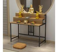 NEYTIIR Tavolo Da Ingresso, Tavolo For Offerte, Piattaforma, Buddha, Mobiletto For Buddha, Piattaforma Economica For Buddha A Tre Livelli, Dio Della Ricchezza(E,80cm)