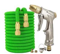 NEYTIIR Tubo da Giardino Estensibile, Tubo Flessibile E Leggero con Raccordi in Ottone Massiccio per Facilitare L'irrigazione E Il Lavaggio.(I,5m)