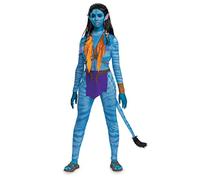 Neytiri Costume Deluxe ufficiale Disney Avatar Way of the Water Adulto Outfit e orecchie con accessori, Neytiri, Medium (8-10) US