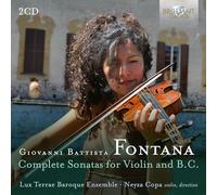 Neyza Copa|Lux Terrae Baroque Ensemble - Fontana: Complete Sonatas for Violin and B.C.