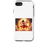 Nezha, dio giovanile della mitologia cinese che cavalca il fuoco Custodia per iPhone SE (2020) / 7 / 8