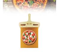 NEZIH Effesto Sliding Pizza Peel, Sliding Pizza Peel, Pizza Paddle with Handle, Wooden Pizza Peel, The Pizza Peel That Transfers Pizza Perfectly, Pizza Spatula Paddle for Indoor & Outdoor Ovens, 1PCS