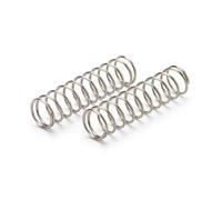 NEZIH Lbin-Molle di Compressione Diametro Filo 1,6 mm Diametro Esterno 18-25 mm Lunghezza 10-100 mm Molla di Pressione di Ritorno in Acciaio Inossidabile, 2 Pezzi, Multiuso Durevole(60,18)