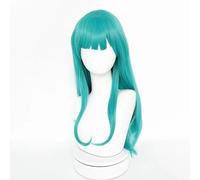 NEZIH Parrucca Cosplay Bulma Capelli Intrecciati Intrecciati Blu for Ragazze Donne Parrucca Regalo for Feste Di Carnevale Di Halloween, Accessori Decorativi Da Donna, Berretto Con Parrucca