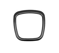 NEZIH Telaio Copertura Trim Auto Volante Centro Coperture Adesivi Trim Interni per A4 B6 B7 B8 A6 C6 A5 Q7 Q5 A3 8P S3 8V Accessori Interni Auto(Nero)