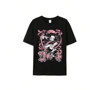 Nezuko Kamado Tee, Demon Slay Anime T-shirt, Anime Tee, Gift For Anime Fans, Otaku gift KOMFORT & SICHERHEIT - Das Kinder-T-Shirt aus 100 % Baumwolle bietet höchsten Tragekomfort und Sicherheit für Ih