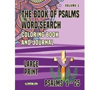 Nezzie Bea The Book Of Psalms Word Search Coloring Book and Journal (Tascabile)