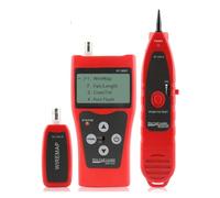 NF-308 Tester for cavi di monitoraggio di rete LCD Localizzatore di guasti ai cavi LAN Misura di rete Coacial BNC USB RJ45 RJ11 Rilevatore di linea