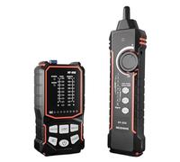 NF-808 Tester For Cavi Di Rete RJ45 RJ11 Supporto For Tracciatore Di Cavi Test Di Continuità Wire Tracer Display LCD Strumenti Di Rete Identificazione Accurata