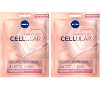 NF CELL Expert Lift Maschera in Tessuto (Confezione da 2)