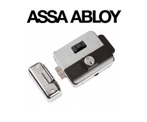 NF5015/1Z Assa Abloy | Serratura elettrica da applicare Corni Multipla pulsante e cilindro