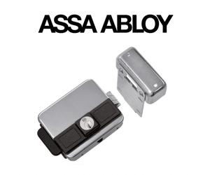 NF5021/1Z Assa Abloy | Serratura elettrica da applicare Corni Multipla scrocco rovesciato solo cilindro