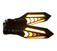 NFAHBAQA 2 Pezzi Indicatori Direzione Moto per R Nine T Scrambler Racer Urban G/S Pure 2017-2023, Sequenziali Frecce LED 12V, Universali Impermeabili e Resistenti, Alta Luminosità,Yellow