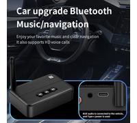 NFC Bluetooth 5.4 Ricevitore audio AUX/RCA Speaker Amplificatore Unità flash USB