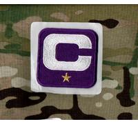 NFC North Minnesota Vichinghi Generico Capitani 1- ⭐One-Star Adesivo White-C