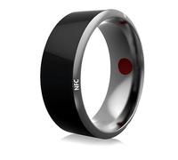 NFC Smart Ring - Anello digitale universale indossabile con chip NFC ultra sensibile per una facile condivisione dei dati, accessorio multifunzionale per smartphone