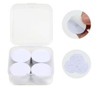 NFC Tag 50pz, NTAG215 NFC Cards Blank White NFC Cards 25mm, adesivi NFC con retro adesivo compatibile con TagMo, telefono con NFC-Enabled
