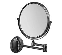 NFDVXCCA Specchio da trucco da parete, Specchio bifacciale con ingrandimento 3Ve di bellezza