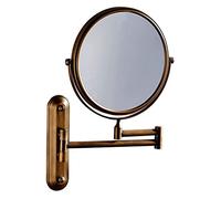 NFDVXCCA Specchio da trucco da parete, Specchio cosmetico girevole a 360 gradi da 8 pollici con