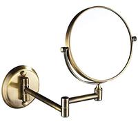 NFDVXCCA Specchio da trucco da parete, Specchio for il trucco(Green Bronze)