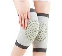 NFEKLFI ginocchiere Ginocchiere morbide, elastiche, regolabili for il calore delle gambe, lavabili a mano, 3 colori, essenziali for l'inverno(Light Grey)